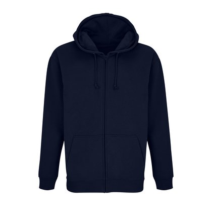 Dragkedjehoodie med ORF ryggtryck